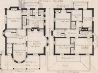 An illustration from Keith's architectural studies, no.8 (1905)