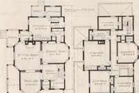 An illustration from Keith's architectural studies, no.8 (1905)