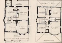 An illustration from Keith's architectural studies, no.8 (1905)
