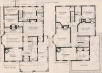 An illustration from Keith's architectural studies, no.8 (1905)