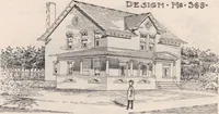An illustration from Keith's architectural studies, no.8 (1905)