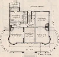 An illustration from Keith's architectural studies, no.8 (1905)