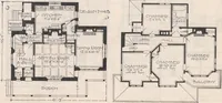 An illustration from Keith's architectural studies, no.8 (1905)
