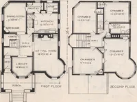 An illustration from Keith's architectural studies, no.8 (1905)