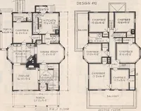 An illustration from Keith's architectural studies, no.8 (1905)