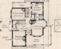 An illustration from Keith's architectural studies, no.8 (1905)