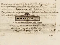 Picture 3 of 5 from Traités de plain-chant, composés ou copiés par un nommé Brunet (1676), leaf 75