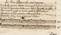 An illustration from Traités de plain-chant, composés ou copiés par un nommé Brunet (1676)