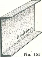 An illustration from Manchester Iron Works, architectural, structural, ornamental iron and steel. (1916)