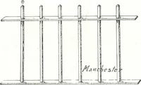 An illustration from Manchester Iron Works, architectural, structural, ornamental iron and steel. (1916)