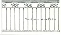 An illustration from Manchester Iron Works, architectural, structural, ornamental iron and steel. (1916)