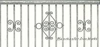 An illustration from Manchester Iron Works, architectural, structural, ornamental iron and steel. (1916)