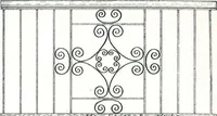An illustration from Manchester Iron Works, architectural, structural, ornamental iron and steel. (1916)