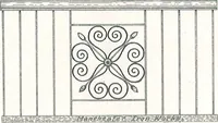 An illustration from Manchester Iron Works, architectural, structural, ornamental iron and steel. (1916)