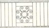 An illustration from Manchester Iron Works, architectural, structural, ornamental iron and steel. (1916)