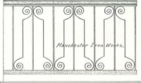 An illustration from Manchester Iron Works, architectural, structural, ornamental iron and steel. (1916)