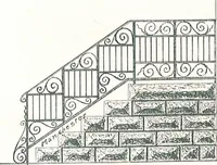 An illustration from Manchester Iron Works, architectural, structural, ornamental iron and steel. (1916)