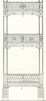 An illustration from Manchester Iron Works, architectural, structural, ornamental iron and steel. (1916)