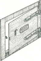 An illustration from Manchester Iron Works, architectural, structural, ornamental iron and steel. (1916)