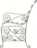 An illustration from Manchester Iron Works, architectural, structural, ornamental iron and steel. (1916)