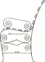 An illustration from Manchester Iron Works, architectural, structural, ornamental iron and steel. (1916)