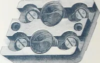 An illustration from Manufacture de lampes A incandescence & d'appareillage general pour l'electricite La Frana§aise. (1900)