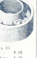 An illustration from Manufacture de lampes A incandescence & d'appareillage general pour l'electricite La Frana§aise. (1900)