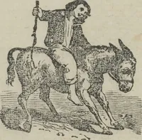 An illustration from Life on the farm; in amusing rhyme (1856)