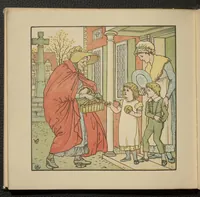 An illustration from Walter Crane's painting book