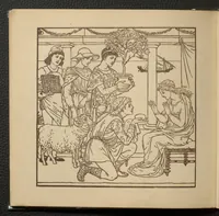 An illustration from Walter Crane's painting book