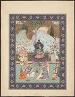 An illustration from [Painting of a King being Entertained.] (1930)