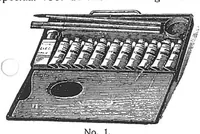 Picture 9 of 18 from Prijscourant No. 1: Prijscourant van Tooverlantaarns, Sciopticons, Dissolving-Views, Kalklicht-toestellen, Platen voor de Tooverlantaarns, enz. Model Stoom- en Electrische Machines, Electrische Schellen, Telephoons, enz. (1909), leaf 24