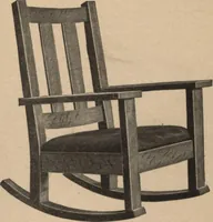 An illustration from Mission furniture: how to make it part two (1910)