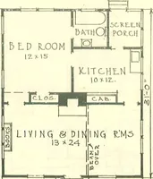 An illustration from Modern homes (1921)