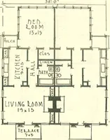 An illustration from Modern homes (1921)