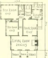 An illustration from Modern homes (1921)