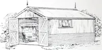 An illustration from Modern Timber and Steel Buildings (1910)