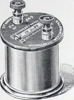 An illustration from Muirhead & Co., electrical engineers & contractors and manufacturers of electrical & telegraphic apparatus. (1893)
