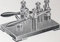 An illustration from Muirhead & Co., electrical engineers & contractors and manufacturers of electrical & telegraphic apparatus. (1893)
