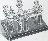 An illustration from Muirhead & Co., electrical engineers & contractors and manufacturers of electrical & telegraphic apparatus. (1893)