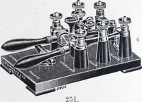 An illustration from Muirhead & Co., electrical engineers & contractors and manufacturers of electrical & telegraphic apparatus. (1893)