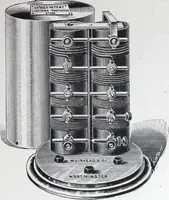 An illustration from Muirhead & Co., electrical engineers & contractors and manufacturers of electrical & telegraphic apparatus. (1893)