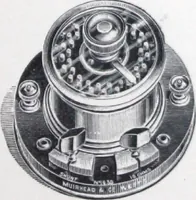 An illustration from Muirhead & Co., electrical engineers & contractors and manufacturers of electrical & telegraphic apparatus. (1893)