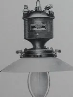 An illustration from Multiple series and constant current arc lamps for direct current circuits. (1907)
