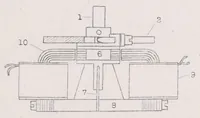 An illustration from An Impulse Electric Motor for Driving Recording Instruments (1923)