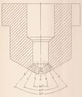 An illustration from The N.A.C.A. Apparatus for Studying the Formation and Combustion of Fuel Sprays and the Results from Preliminary Tests (1931)
