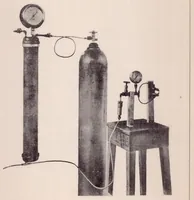An illustration from Development of an Impinging-jet Fuel-injection Valve Nozzle (1931)