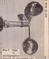 An illustration from Calibration and Lag of a Friez Type Cup Anemometer (1930)
