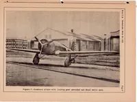 An illustration from The Aerodynamic Effect of a Retractable Landing Gear (1933)