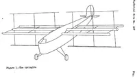 An illustration from Simplified aerodynamic analysis of the cyclogiro rotating wing system (1930)